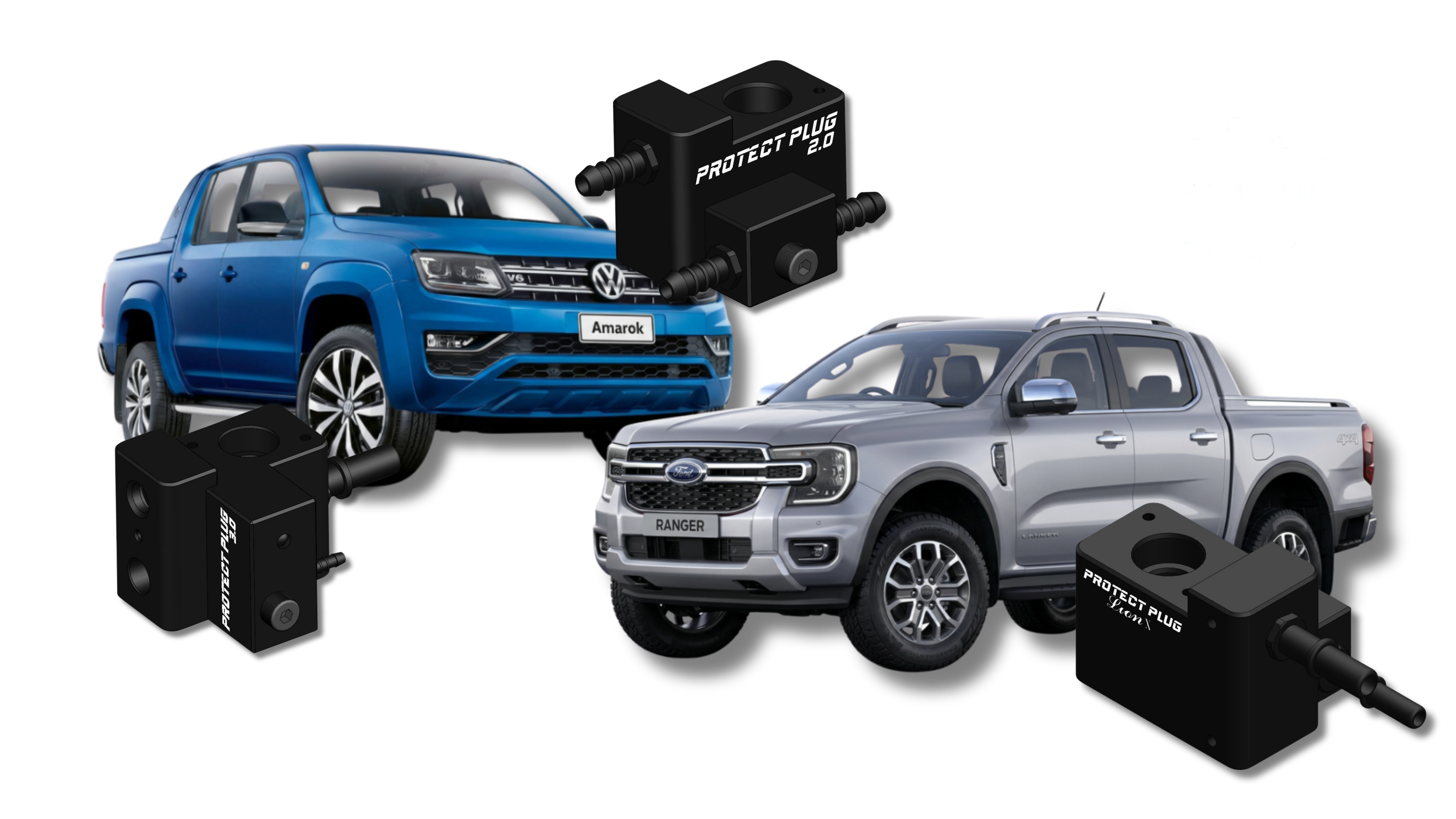 VW Amarok V6 com Protect Plug